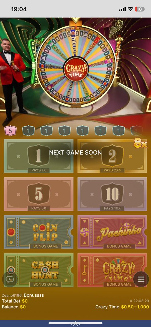 CrazyTime Screenshot