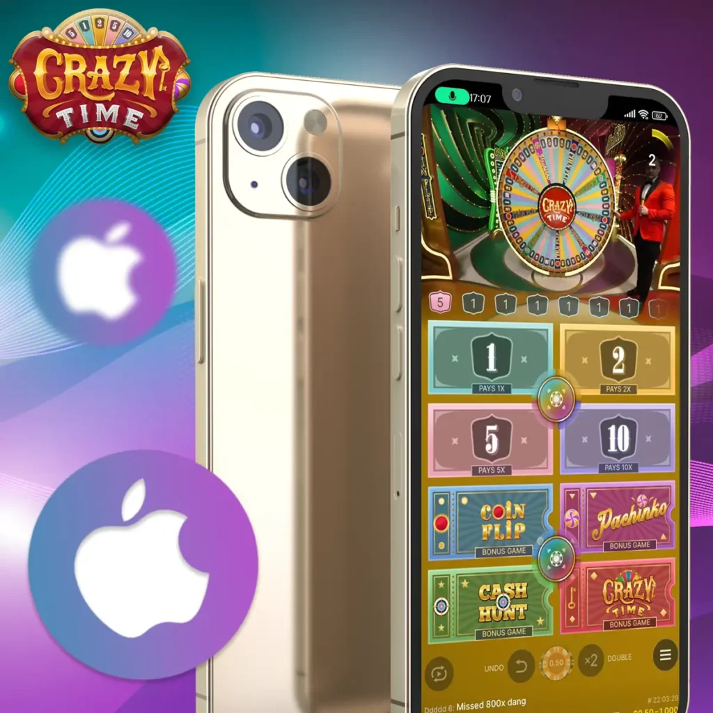 Install the Crazy Time app for iOS